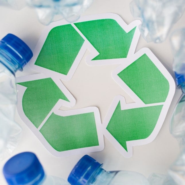 Promote your brand with an earth friendly product made from recycled plastic bottles