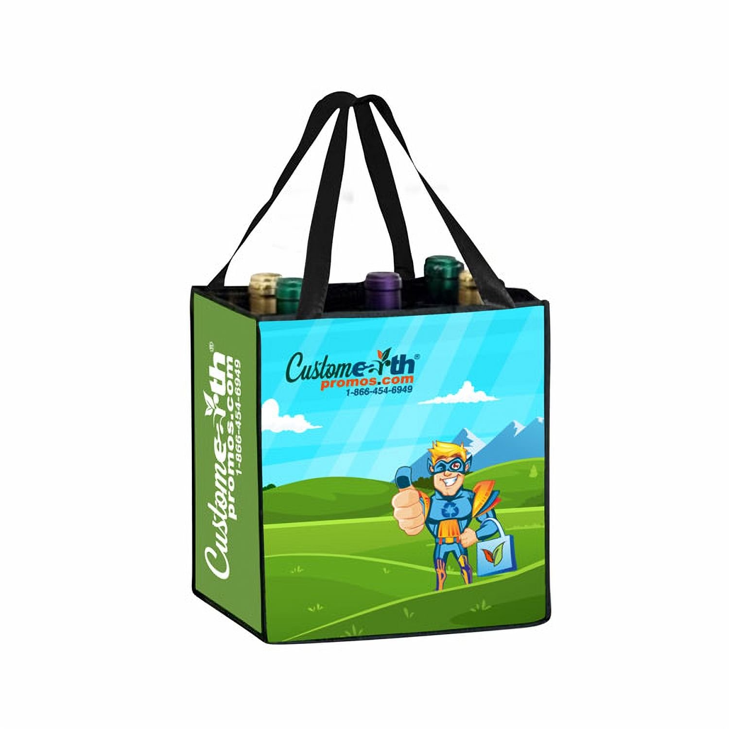 Custom wine online gift bags