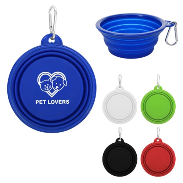 Custom Collapsible Dog Bowls