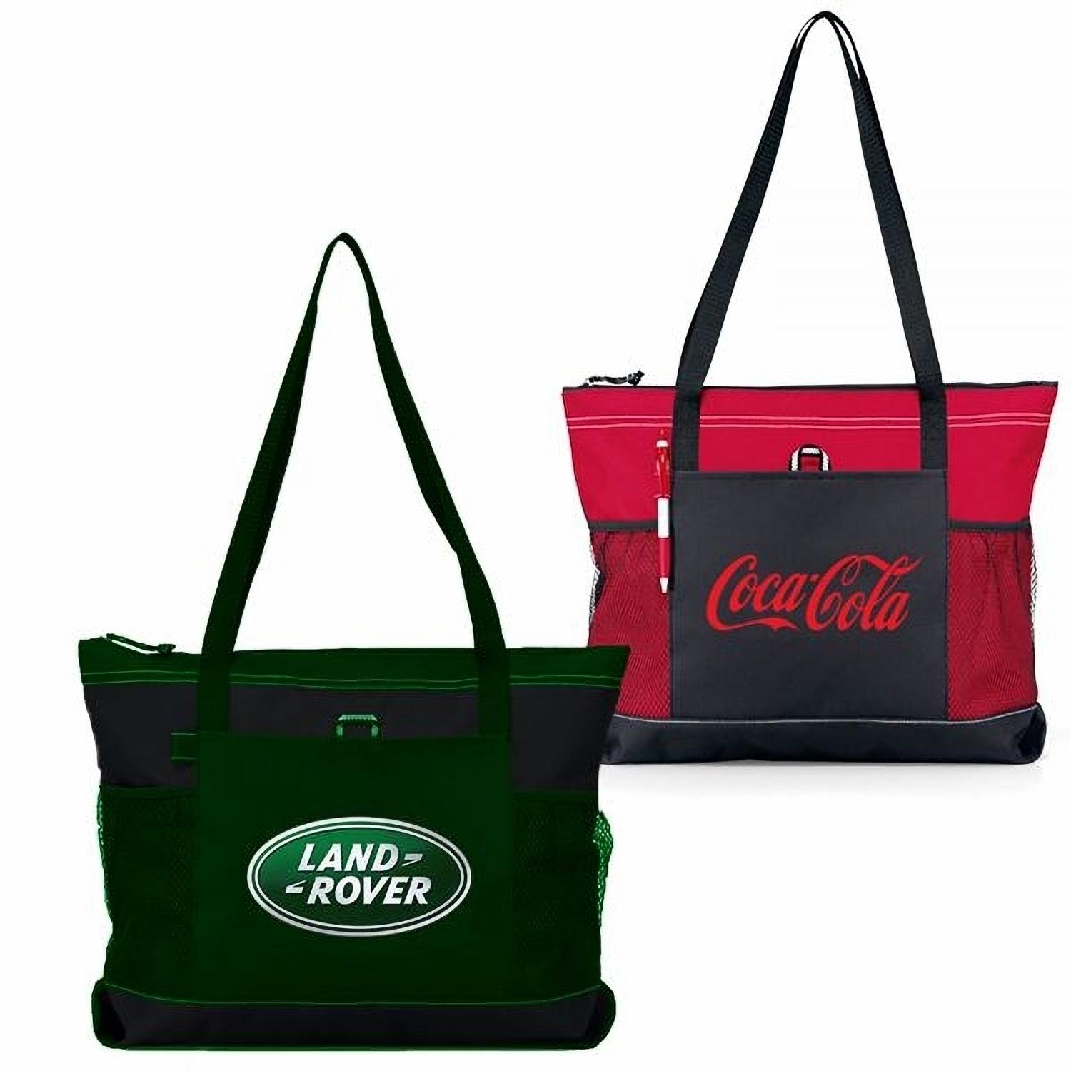 Trade show bags deals with logo