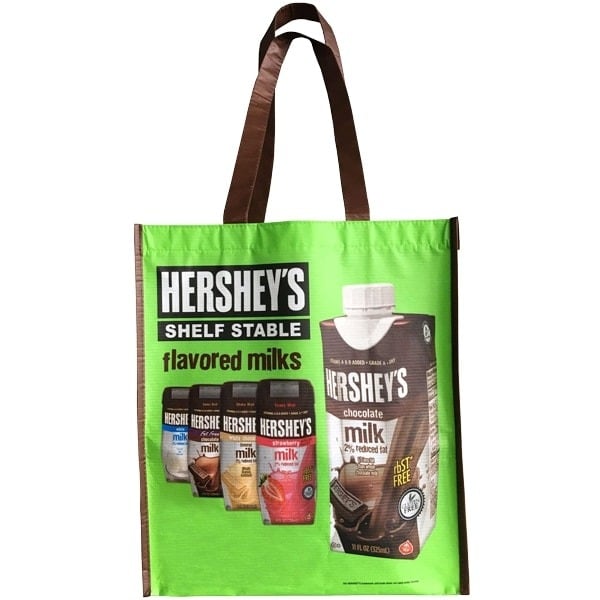 Custom Recycled Shopping Bags Promotional Grocery Totes