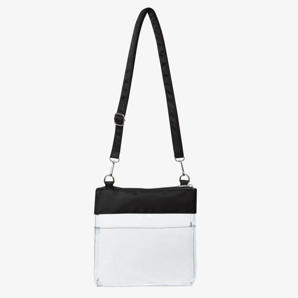Clear Crossbody Bag with Detachable Strap