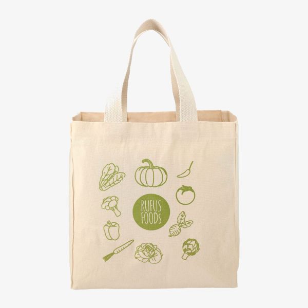 Custom Cotton Grocery Totes