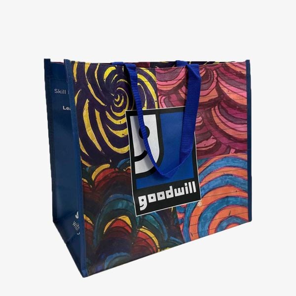 Custom Laminated Shopping Totes