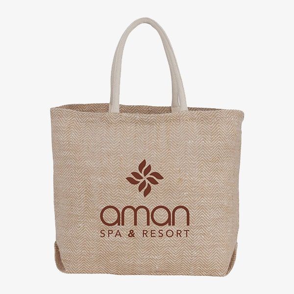 Custom Natural Jute Totes