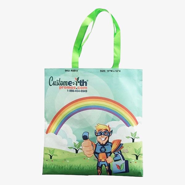 Eco-Sublimated Custom Grocery Bags