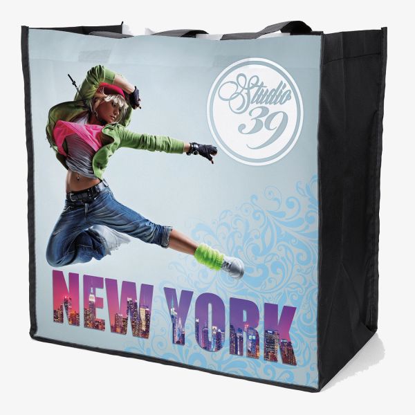Full Color Polyester Tote Bags