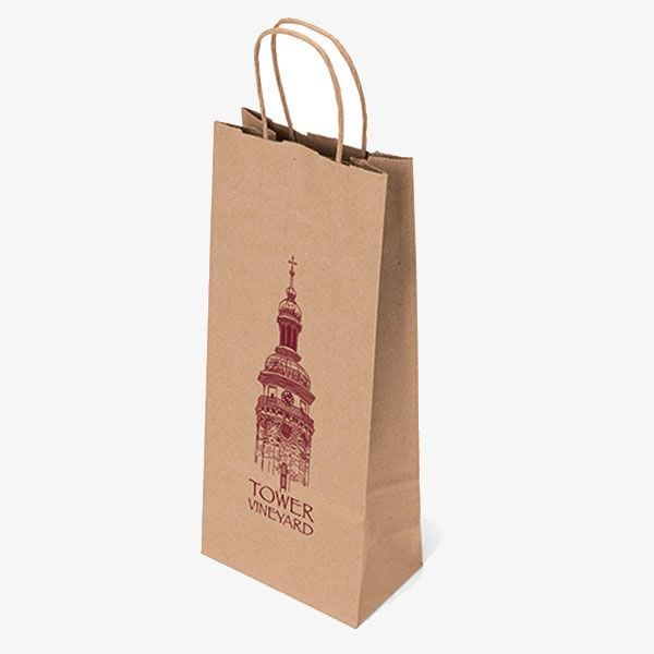Customizable Brown Paper Bag