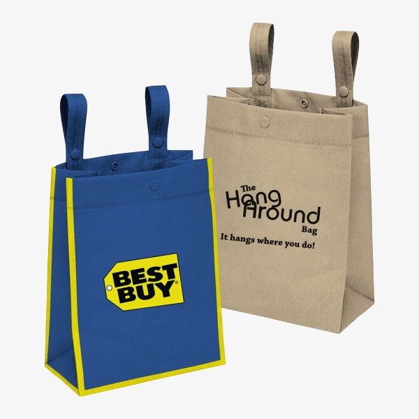 Imprinted Eco Shopping Hang Totes