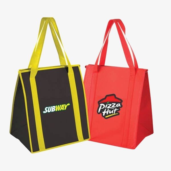 Insulated Printed Grocery Totes