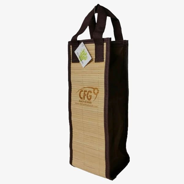 One-Bottle Bamboo Wine Bag