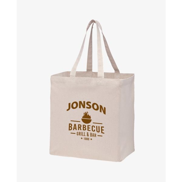 Recycled Cotton Canvas Grocery Bags