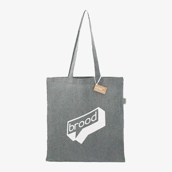 Recycled Cotton Compact Tote 