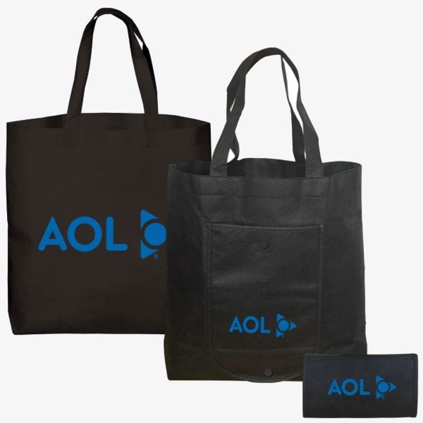 Recycled Folding Tote Bags