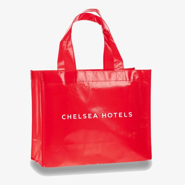 Recycled Laminated Totes with Logo