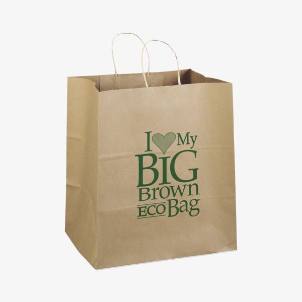 Recycled Paper Grocery Bags