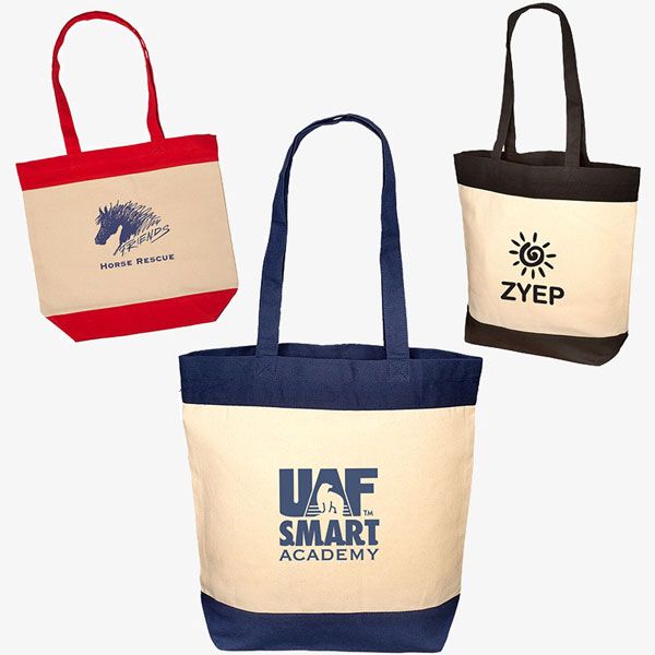 Reusable Cotton Panel Bags