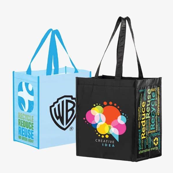 Reusable Printed Shopping Totes