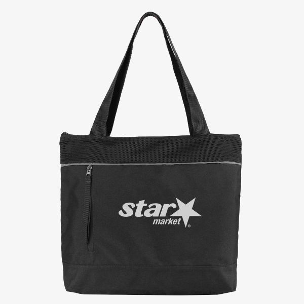 RPET Zippered Mesh Totes