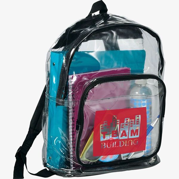Clear Reusable Custom Backpacks