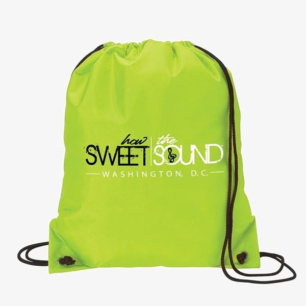 Vibrant Customizable Eco-Drawstring Packs