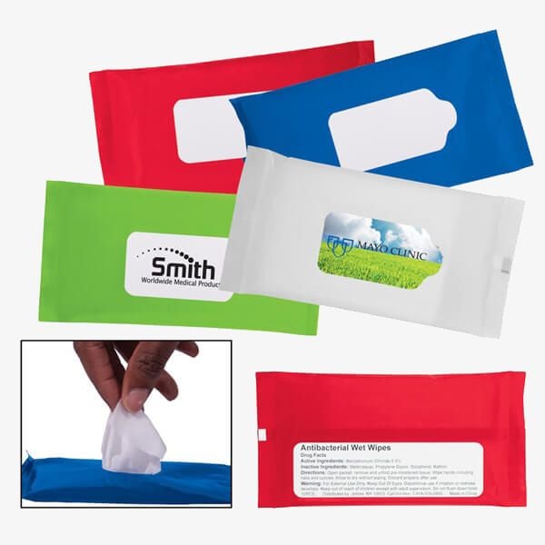 Packaged Sealable Sanitary Wipes