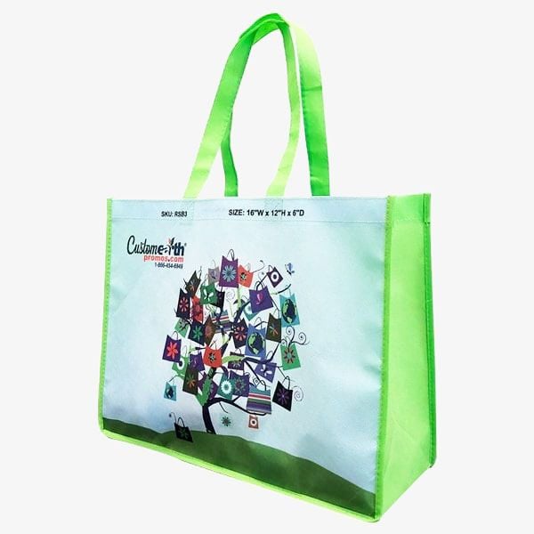 Personalized Eco-Sublimated Grocery Bags