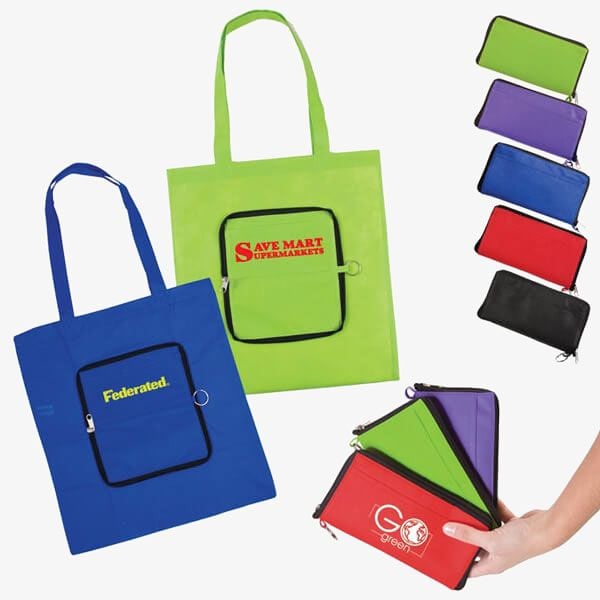 Reusable Folding Green Bags