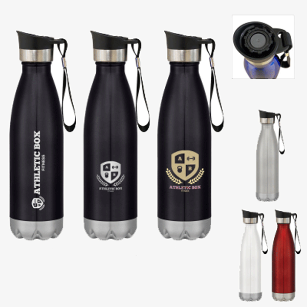 Swiggy Stainless Steel Bottle With Push Lid 