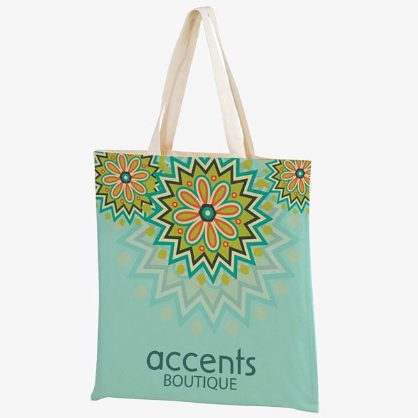 Sublimated Cotton Canvas Tote Bags