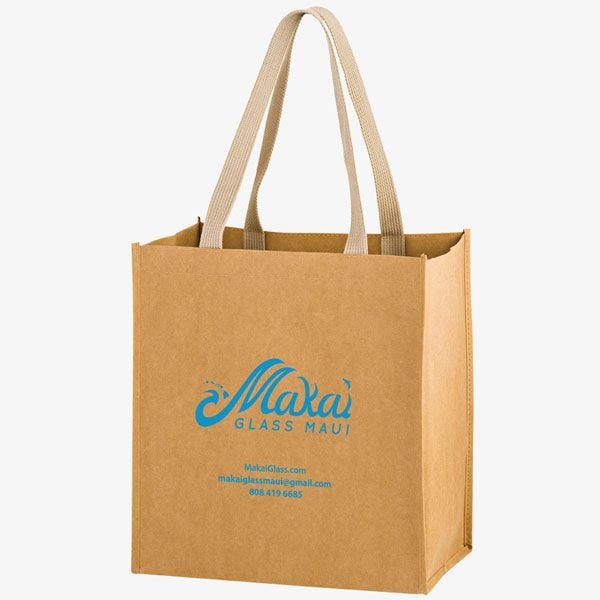 Washable Kraft Paper Grocery Bags