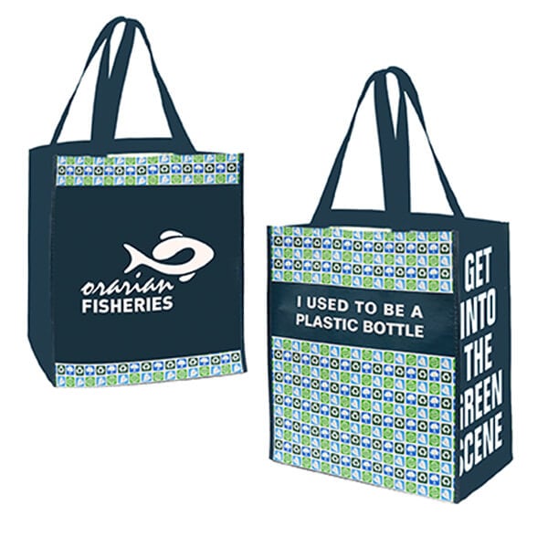 14 x 15 Opromo Canvas Reusable Grocery Tote Bag Shopping Bag 3 Colors 