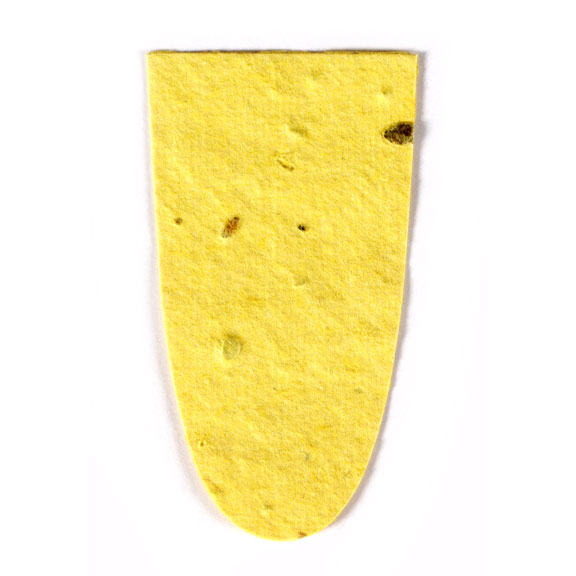 Seed Paper Shape Cup - Yellow