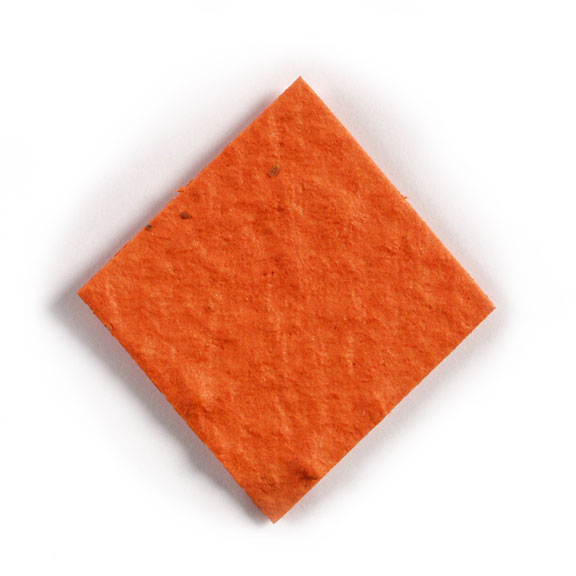Seed Paper Shape Diamond - Orange