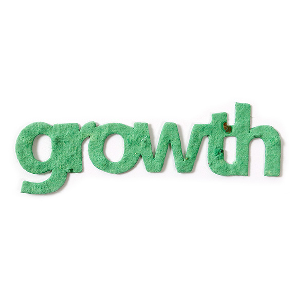 Seed Paper Shape Growth - Sage Green