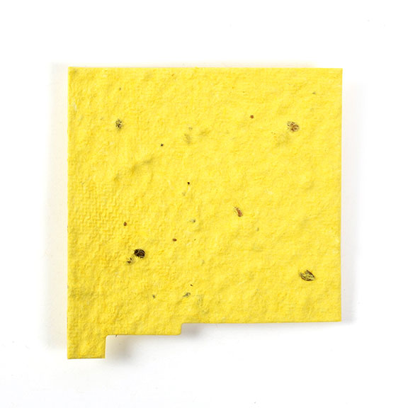 Seed Paper Shape New Mexico - Yellow