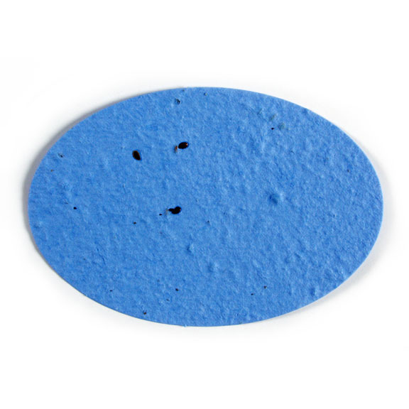 Seed Paper Shape Oval 2 - Royal Blue