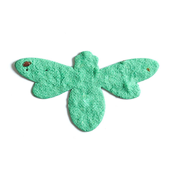 Seed Paper Shape Bee 1 - Sage Green