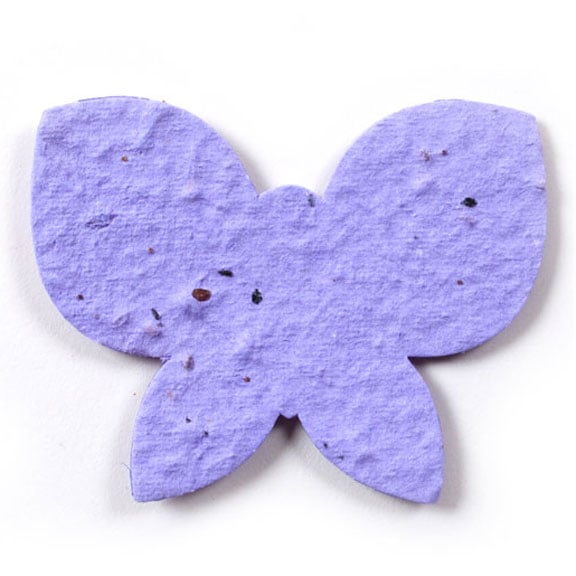 Seed Paper Shape Butterfly 3 - Lavender