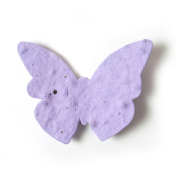 Seed Paper Shape Butterfly 4 - Lavender 