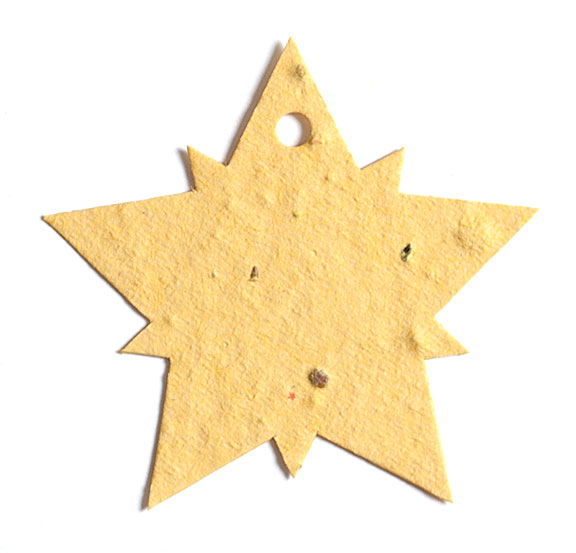Seed Paper Shape Star 2 - Light Yellow