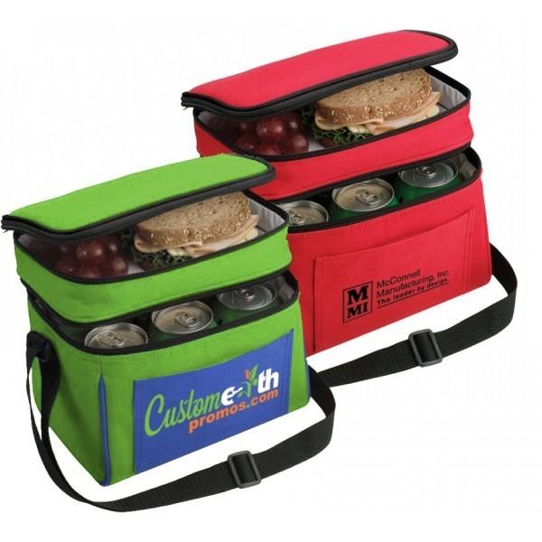 Use a Dual-Compartment Cooler Bag makes going back to school easy and delicious!