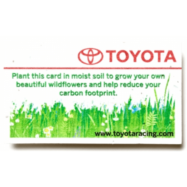 Go Green with Seed Paper Business Cards