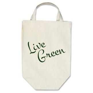 Green Bags for Groceries