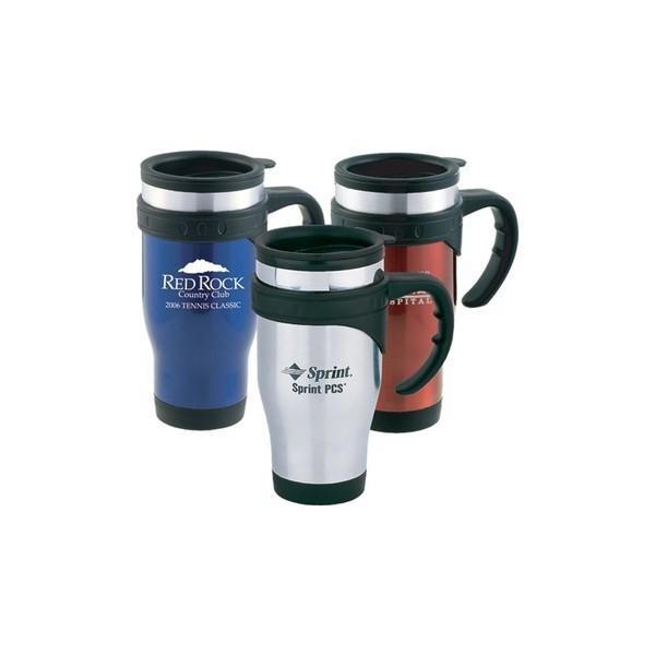 Stay Toasty This Winter With our Custom Imprinted Stainless Travel Mugs!