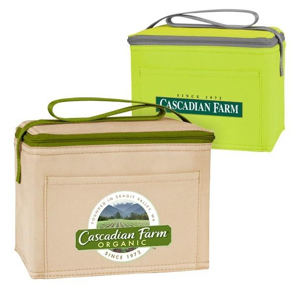 The Insulated 6-Can Cooler Bag keeps its contents cool and fresh!