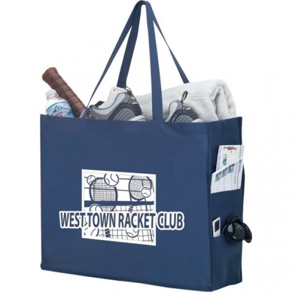 Use reusable large shopping totes for your Labor Day weekend shopping!