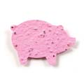 Seed Paper Shape Pig 2 - Pink