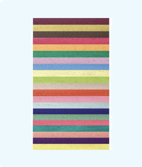 Discover seed paper sheets with multiple colors